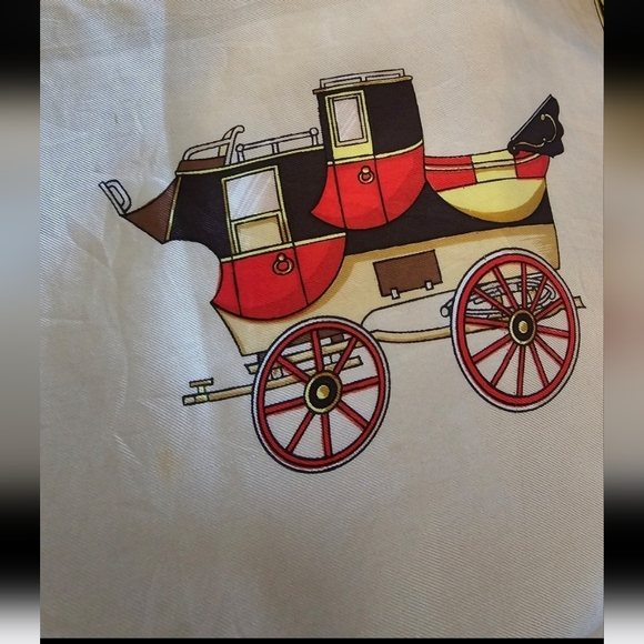 CELINE Paris Large Pure Silk Scarf - Picture 11 of 12